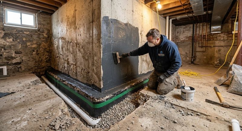 Basement Walls Waterproofing in Columbus, OH