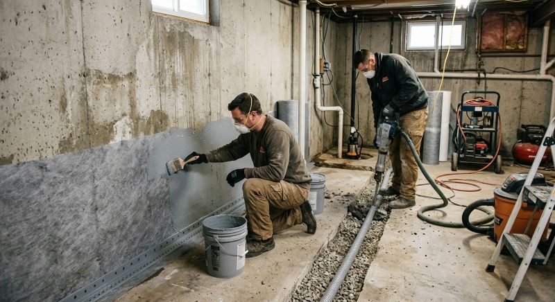 Basement Waterproofing in Tampa, FL