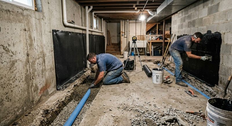 Cellar Waterproofing in Tuscaloosa, AL