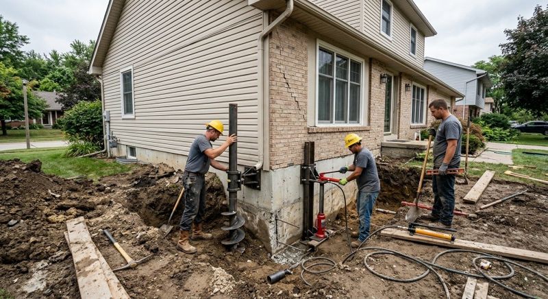 House Foundation Repair in Greenville, SC