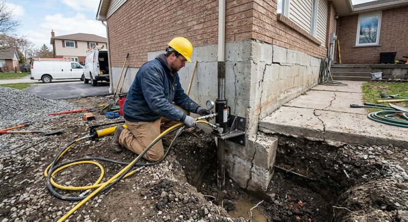 Sinking Foundation Repair in Fort Collins, CO