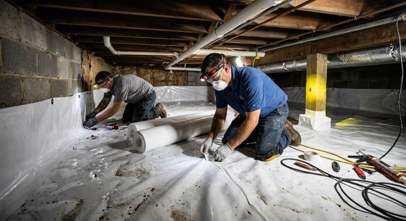 Vapor Barrier Installation in Tuscaloosa, AL