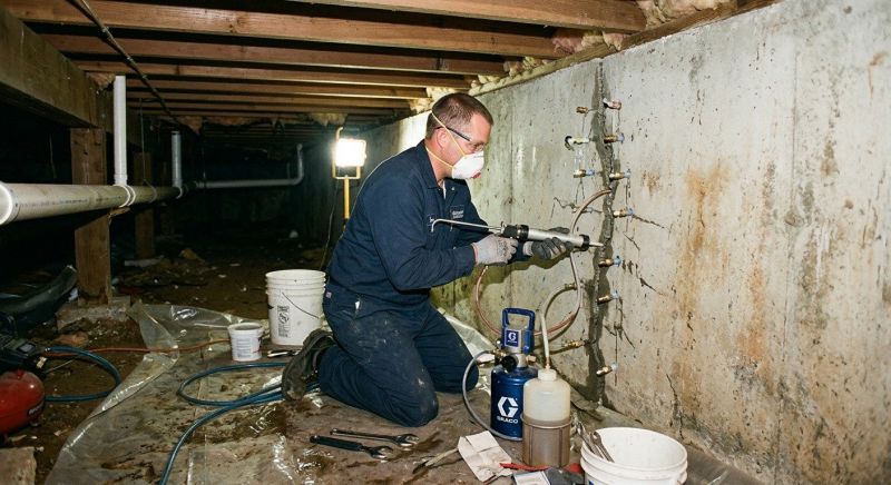Basement Foundation Repair in Greenville, SC