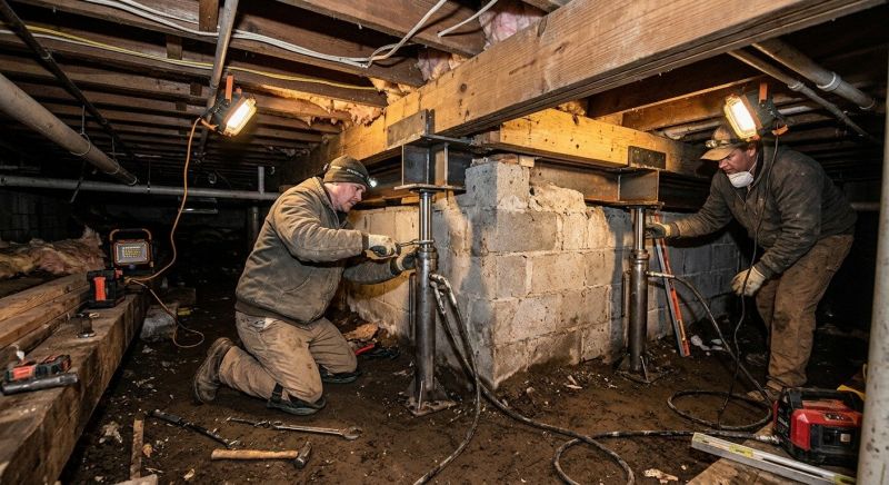Basement Foundation Repair in Columbus, OH
