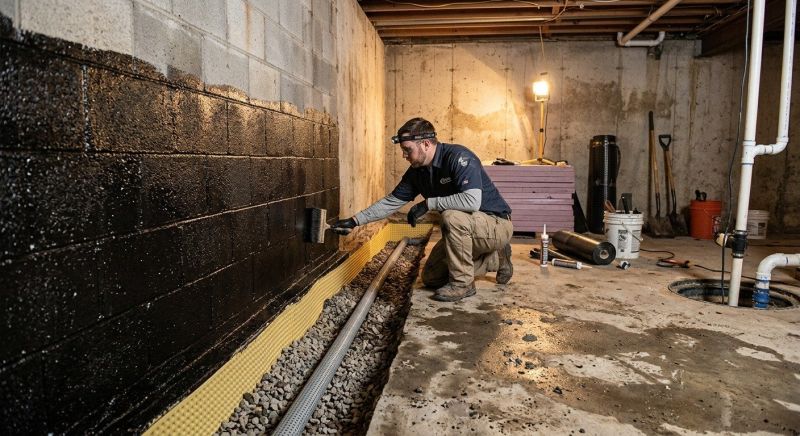 Basement Walls Waterproofing in Sarasota, FL