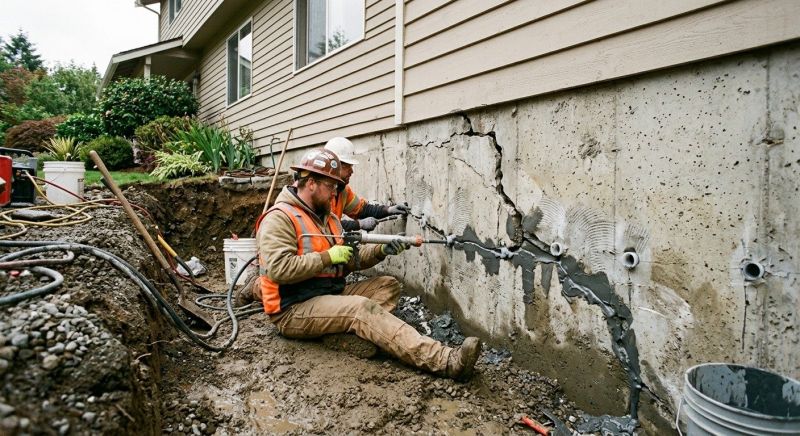 Foundation Cracks Repair in Columbus, OH