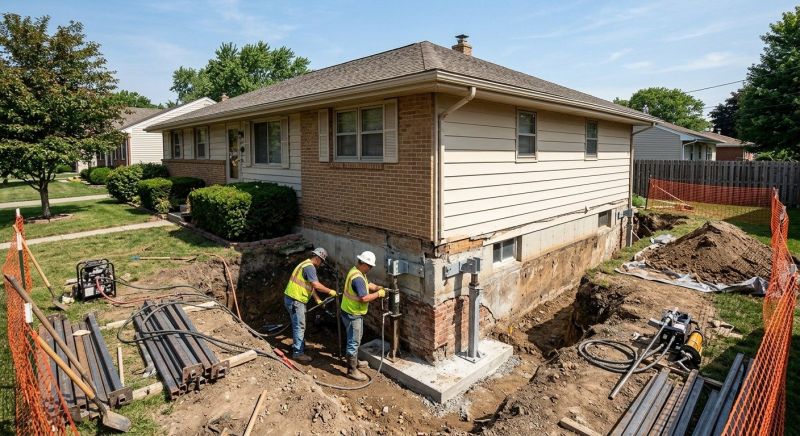 Foundation Renovation in Greenville, SC