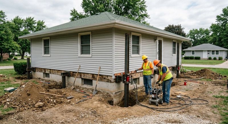 Home Foundation Leveling in Columbus, OH