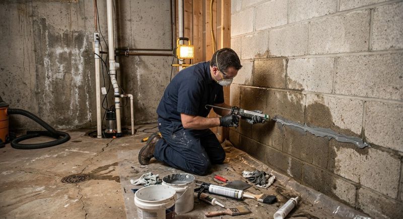Leaking Basement Repair in Columbus, OH