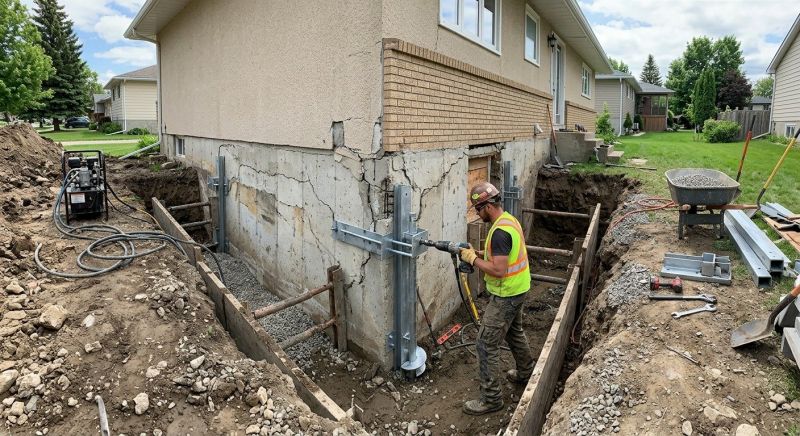 Slab Foundation Repair in Greenville, SC